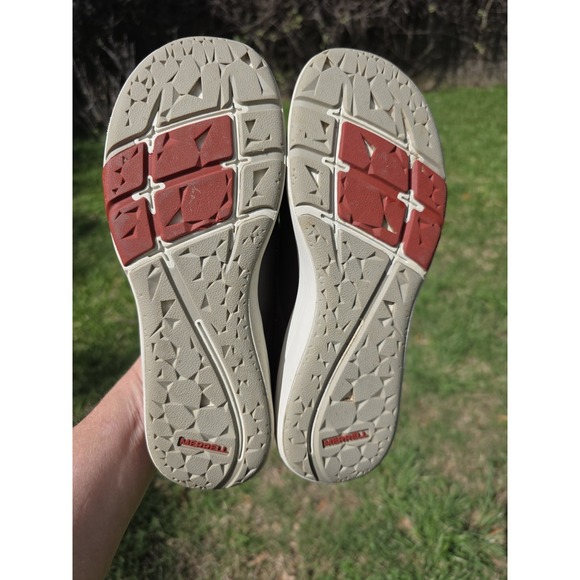 Merrell J02306 Applaud Slide Bracken Brown Leather Mules Shoes Sz 7 - Picture 9 of 9